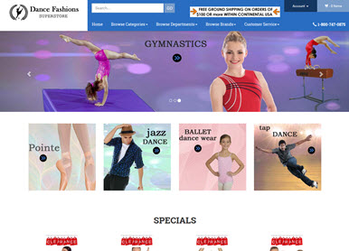 Dance Fashions Store